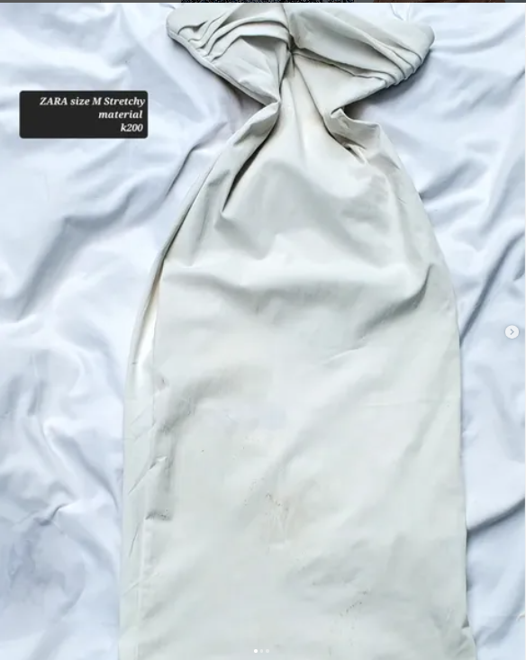 white dress
