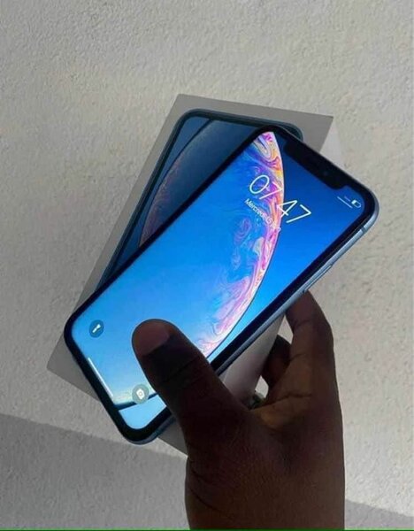Iphone xr bleu