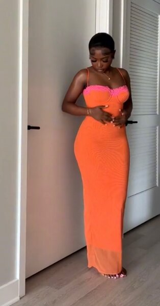 Robe longue et sexy