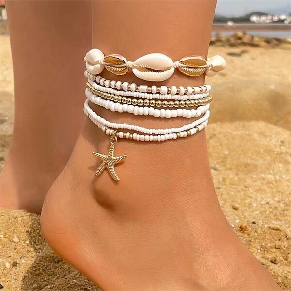 Boho Bracelet de cheville