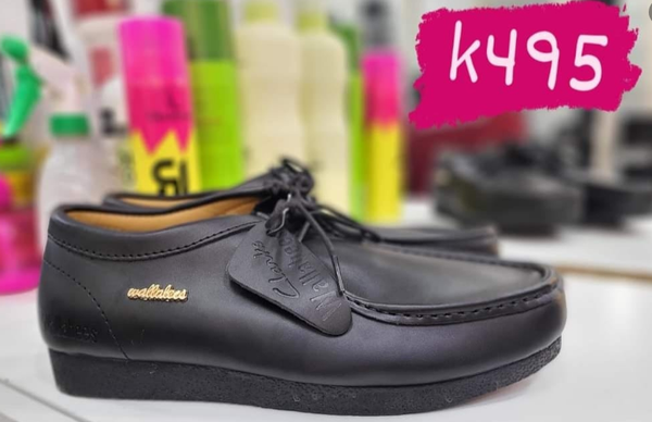 black loafers