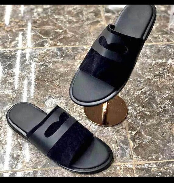 Sandales Noir Élégantes en Cuir