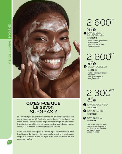 Savon ARVEA