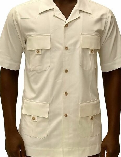 Chemise col ouvert couleur bel