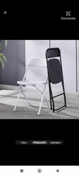 Fan Back Chair, office Chair, flate Back Chair
