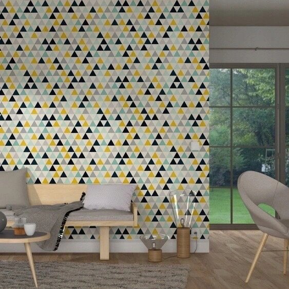 Papier Peint Géométrique Moderne
