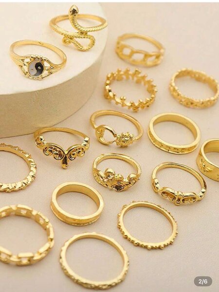 Bague en or vintage unique