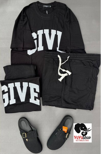 Complet de tee-shirts/culottes
