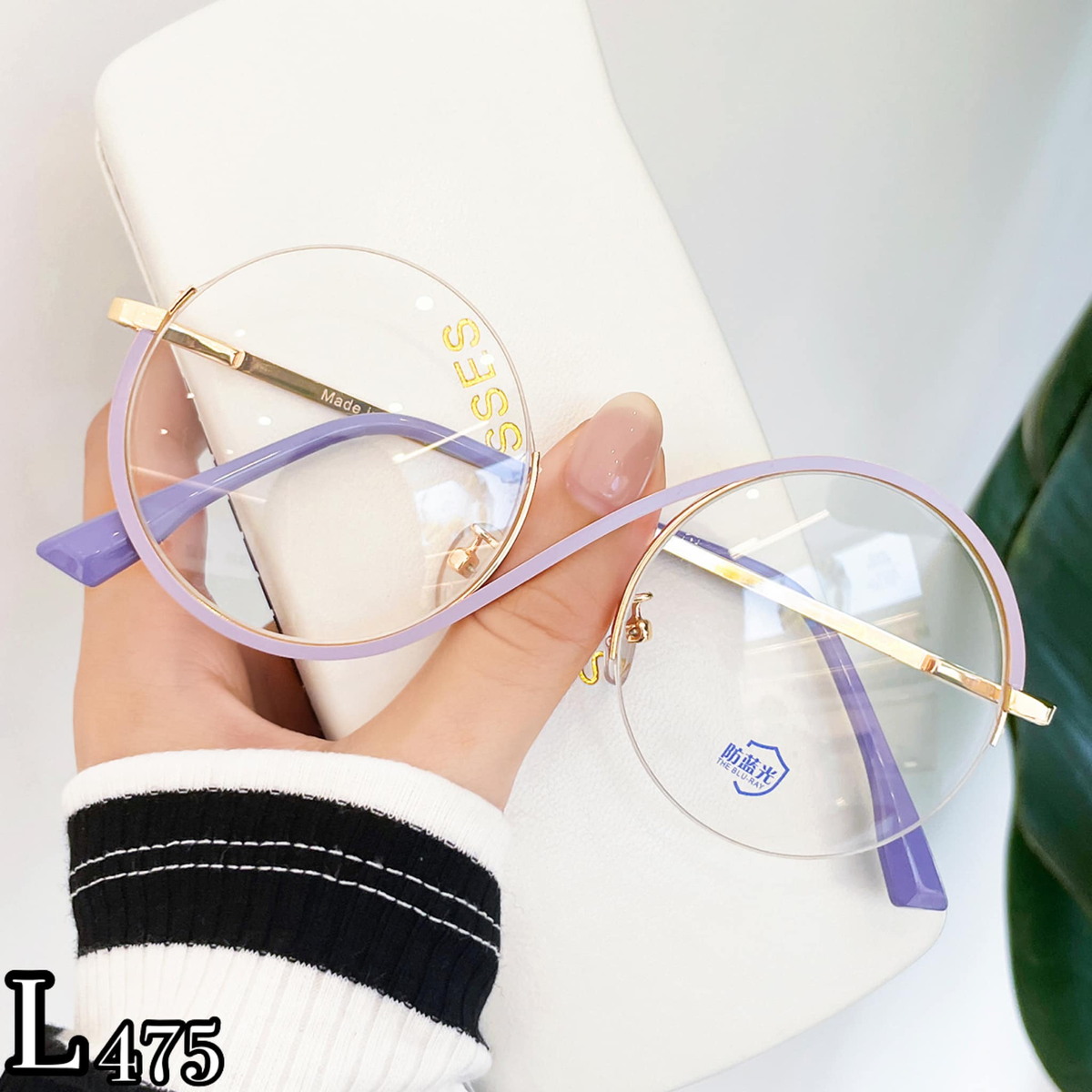 Lunette violet 