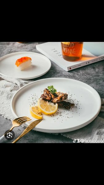 Assiette plate