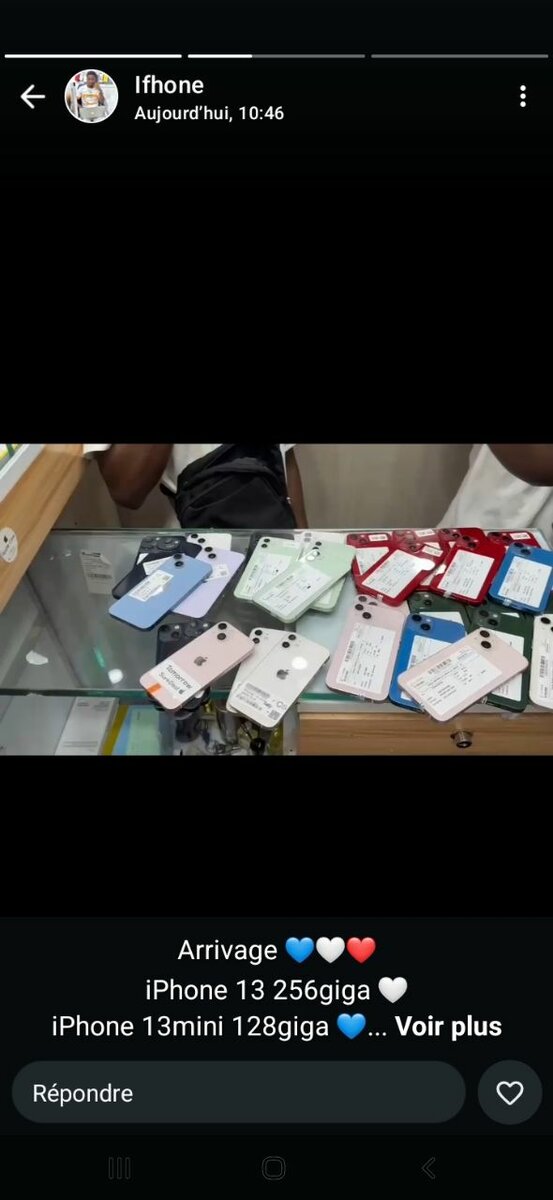 iPhone 13 et 13 Mini Neufs