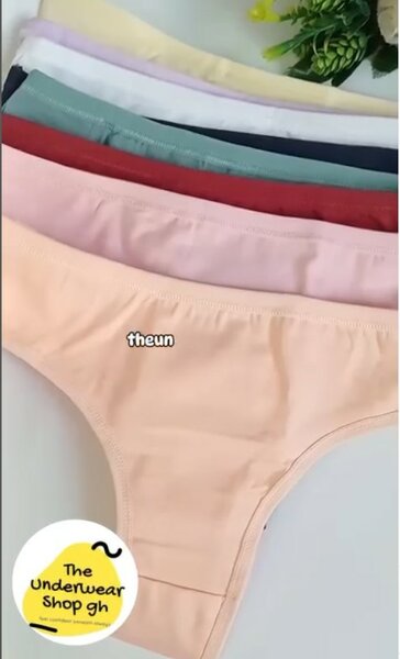 cotton A-shaped panties