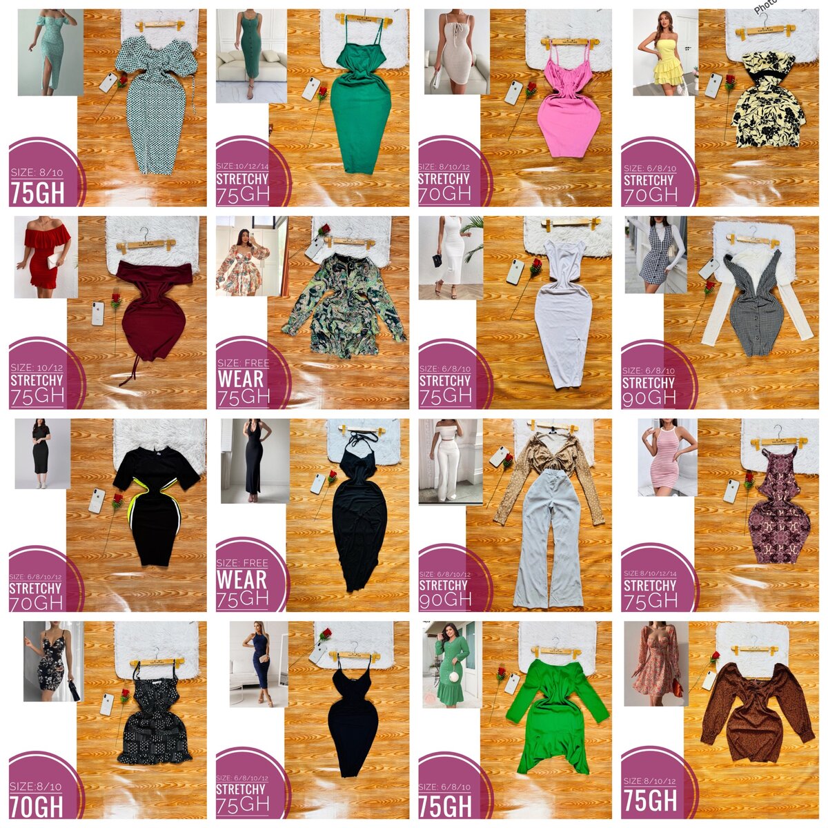 Thrift wear clothes