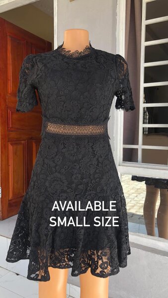 black dress