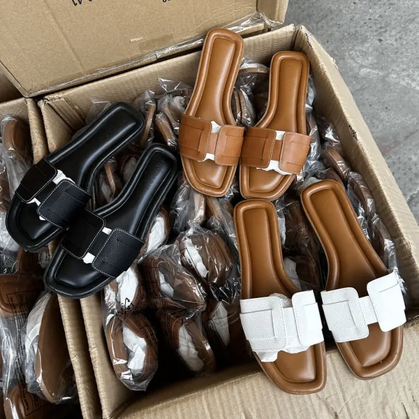 Sandales en cuir élégantes