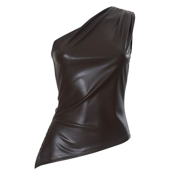 Leather tops