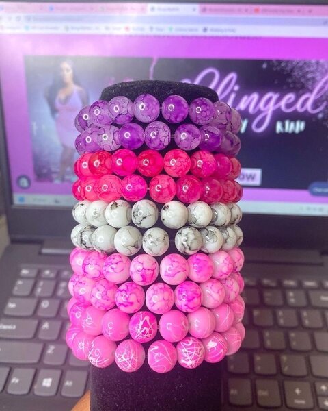 Glass bracelets