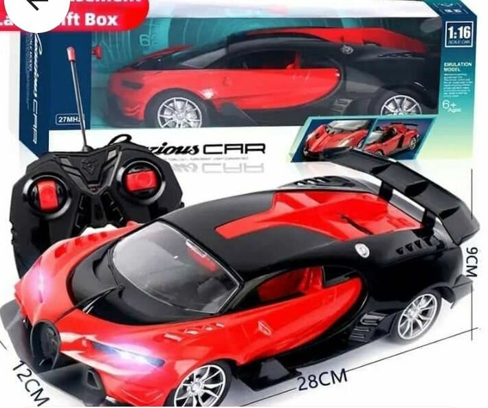 Voiture radiocommandée RC à 4 Canaux sans lumière led pour e