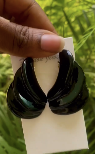 OCEANA Earring Black