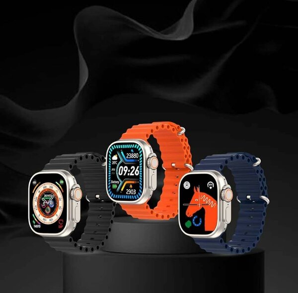 Montre Connectée Bluetooth, Moniteur De Fréquence Cardiaque,