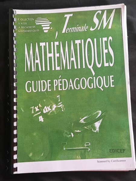 Corrigé CIAM Tle C