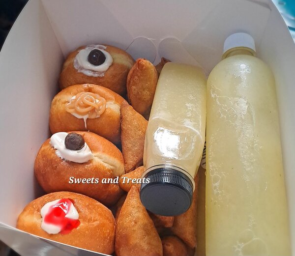 Milky doughnuts