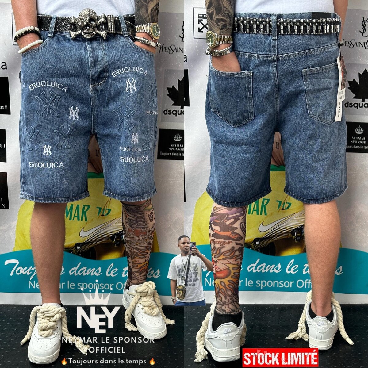 Shorts en Jean Décontractés
