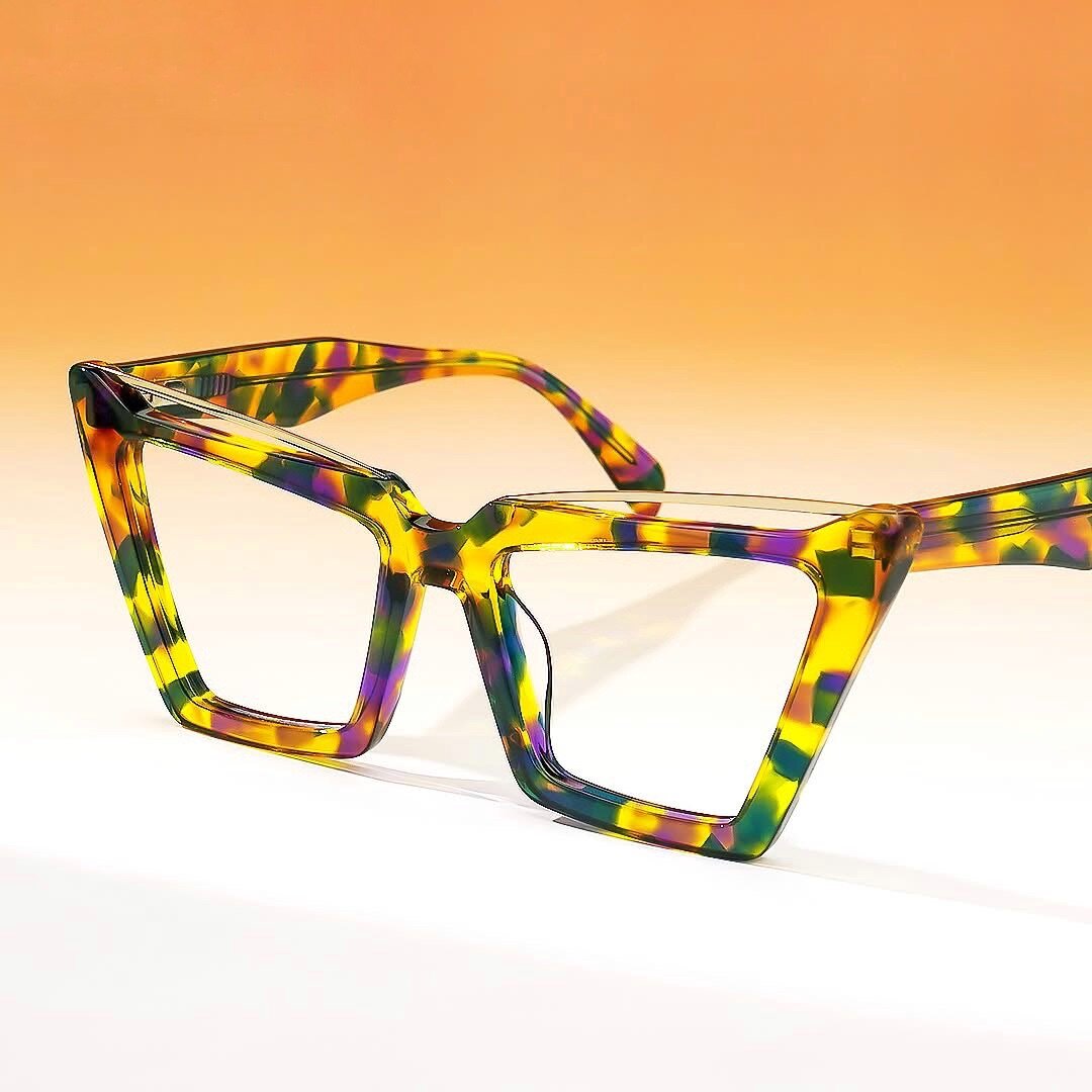 Colorful cat eye