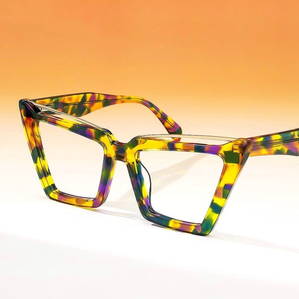 Colorful cat eye
