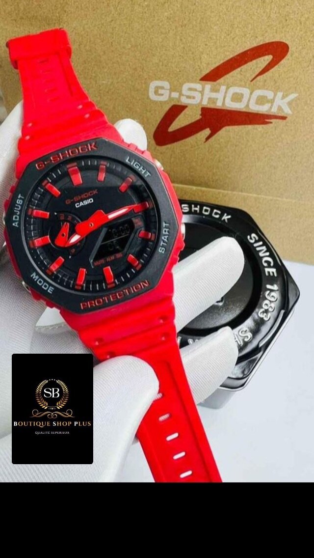 Montre G-SHOCK CASIO authentique bracelet en gomme sous-mari