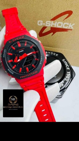 Montre G-SHOCK CASIO authentique bracelet en gomme sous-mari