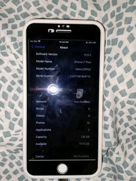iPhone 7plus 128gb