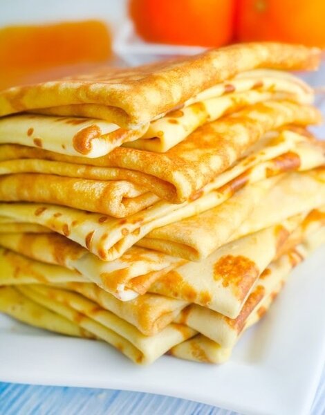 Crêpes Françaises Délicieuses