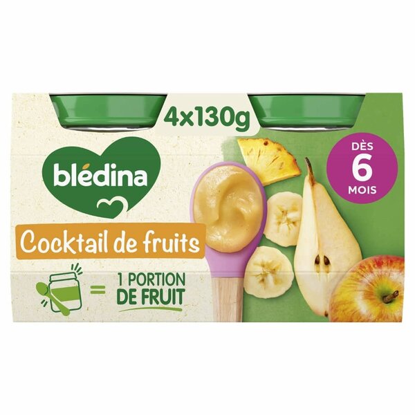 Blédina Cocktail de Fruits Bébé