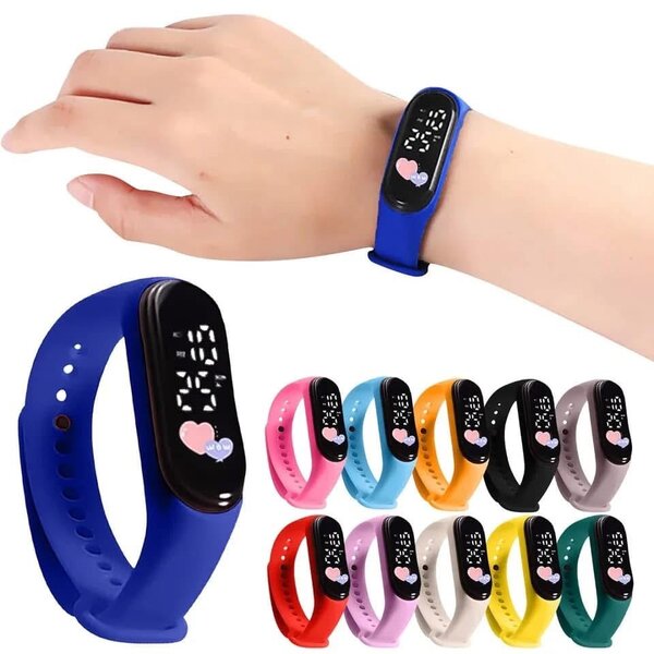 Montre Enfant Numérique Colorée