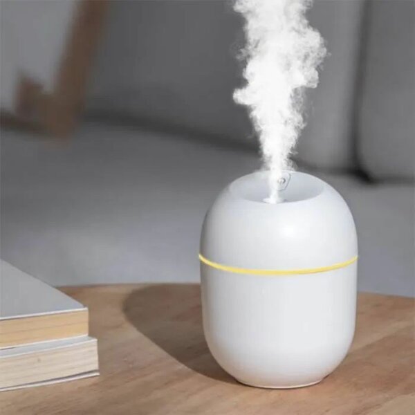 Humidificateur dair _ aromatiques - 220mL _ avec veilleuses