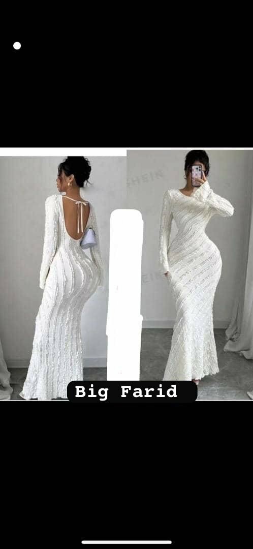 Robe de mariage dos nu élégante