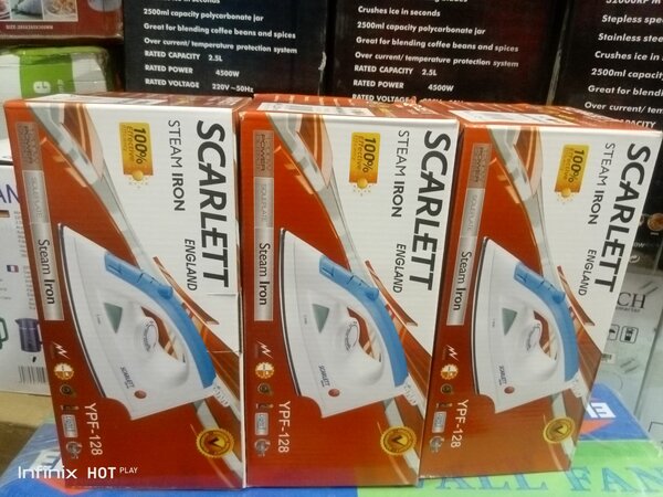 SCARLET STEAM IRON