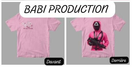 Tee-shirts squid Game
