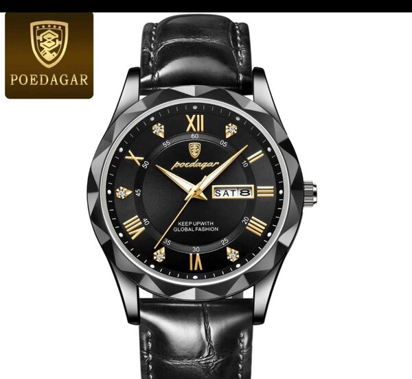 montre en cuir