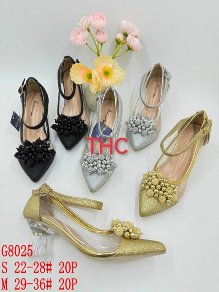 Shoes and heels sandals