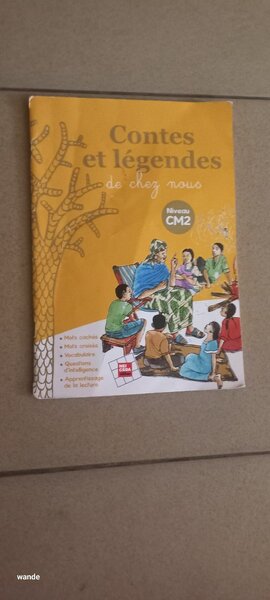 Livre Contes et Légendes CM2