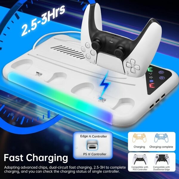 Refroidisseur ps5+station