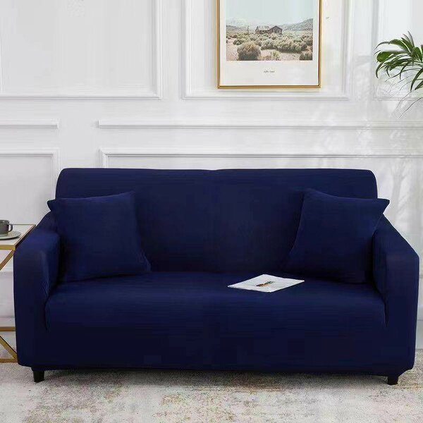 Plain sofa cover's