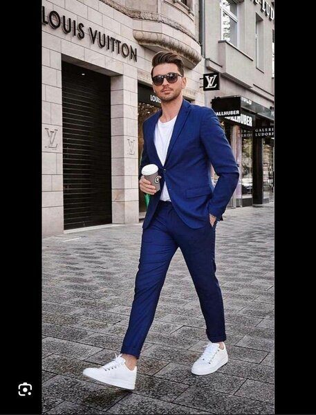 Simple men suit