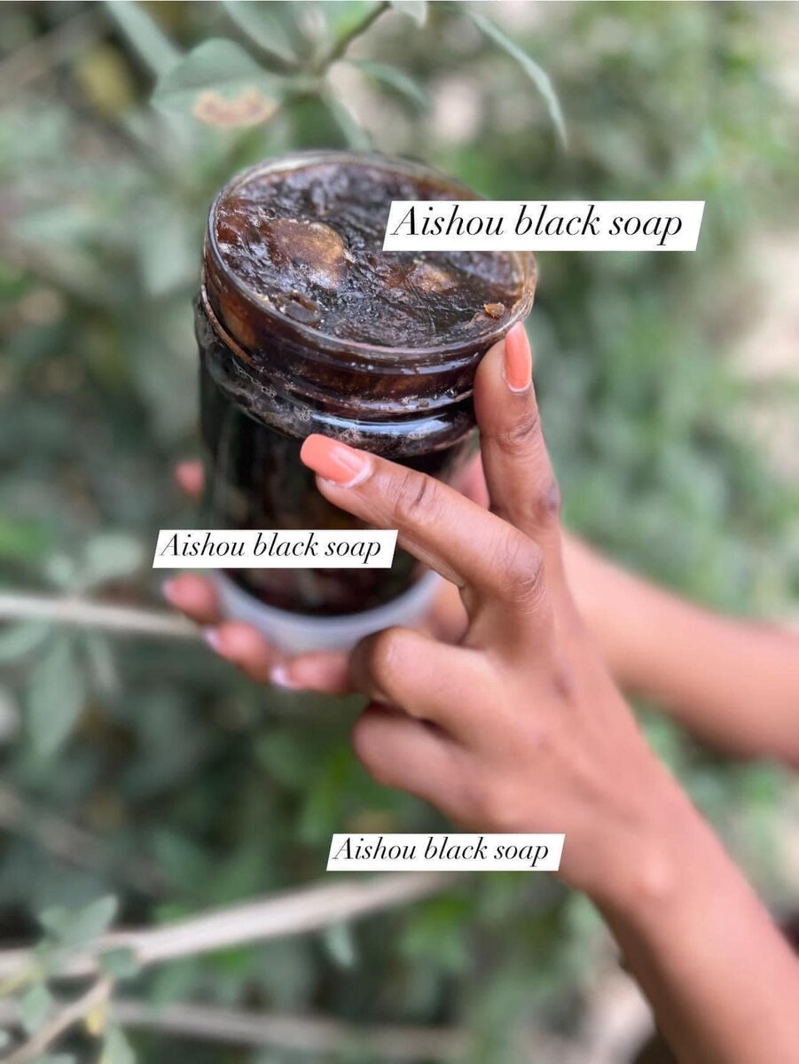 Savon noir spécial teint marron clair