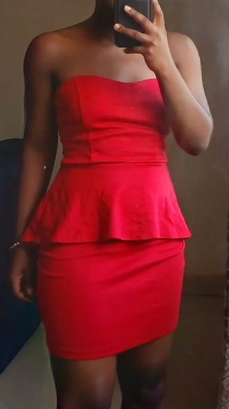 Peplum dress