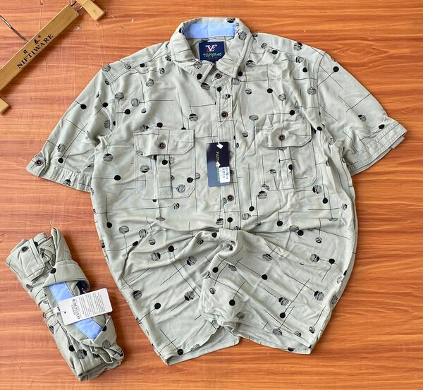 FOLDED FLOWER SHIRT
