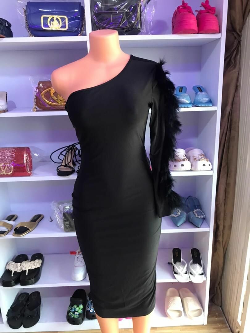 Feather dress