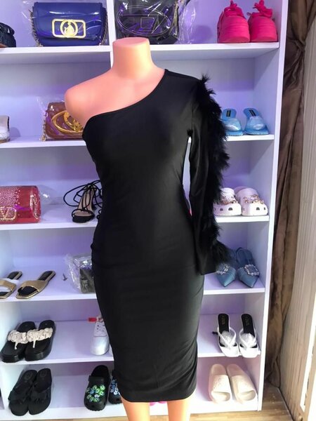 Feather dress